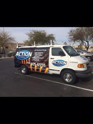 New wrap on van