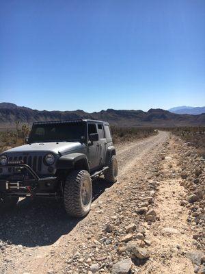 My Jeep they supplied all the lighting for.