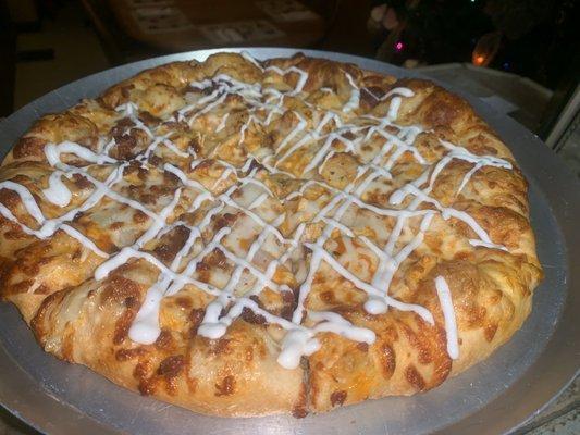 BBQ chicken pizza 'Michael Angelo'