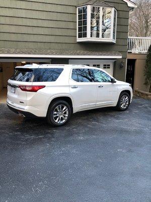 2019 Traverse High Country at her new home