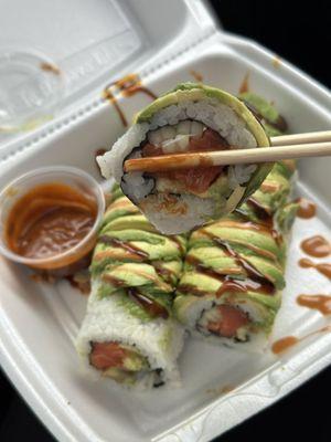 Special dragon roll