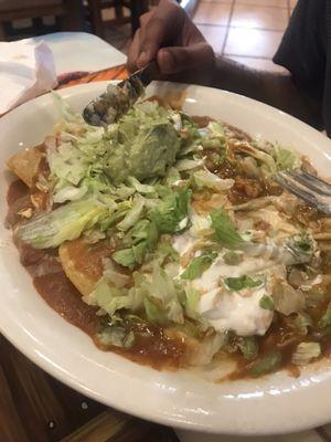 Mixed 4 Enchiladas