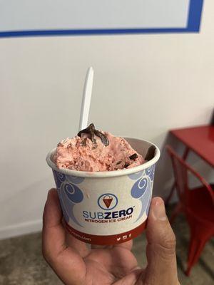 Sub Zero Nitrogen Ice Cream