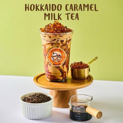 Hokkaido caramel milk tea