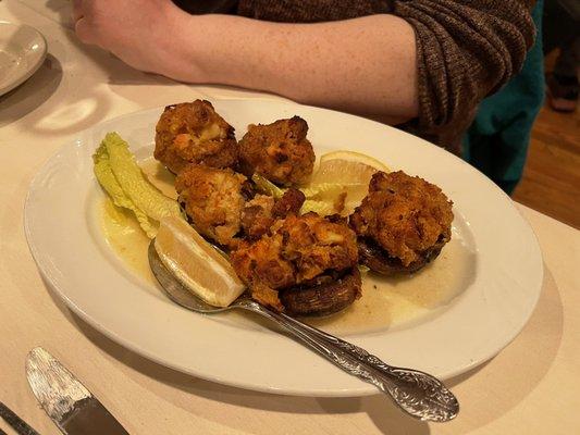 Stuffed mushrooms