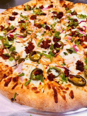 Spicy Chorizo Pizza