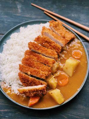 Pork Cutlet Curry Rice