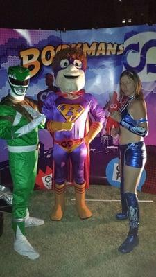 The Green Ranger & Kitana @ Bam Pow Bash 2013