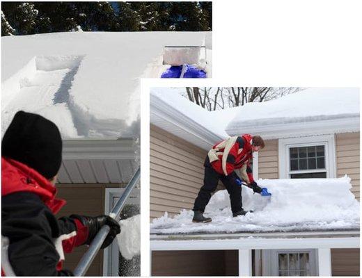 Roof Snow and Ice Removal in Walworth NY