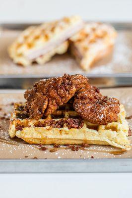 Have you tried our Nashville Hot Chicken and Waffles? its a must!