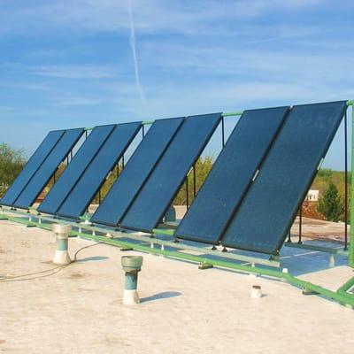 Steiner Plumbing, Electric & Heating installs and services solar thermal, commonly known as solar hot water.