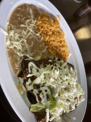 Enchiladas de Mole