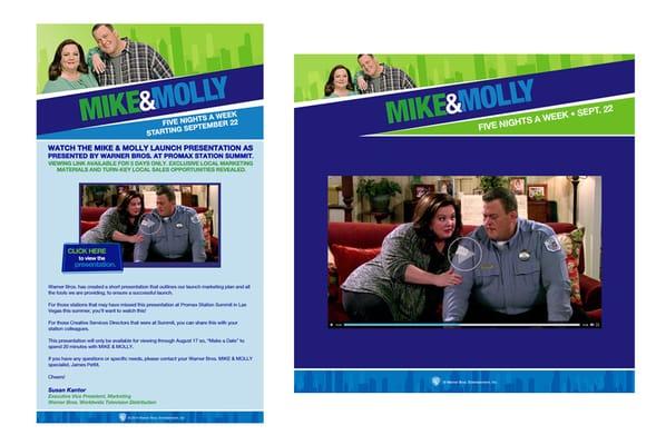 Warner Bros. Mike & Molly Eblast