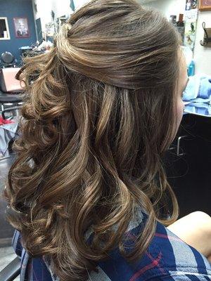 Updos and Wedding Styles