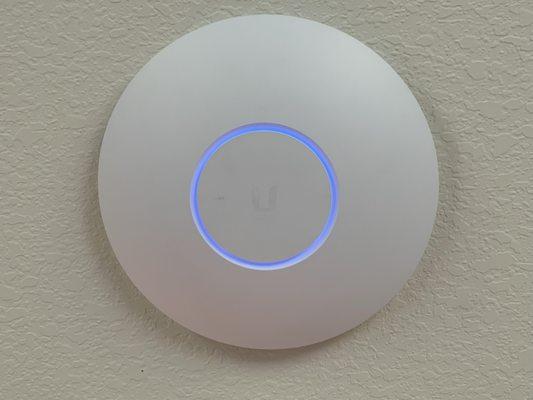 Enterprise Access Point installed (Ubiquiti)