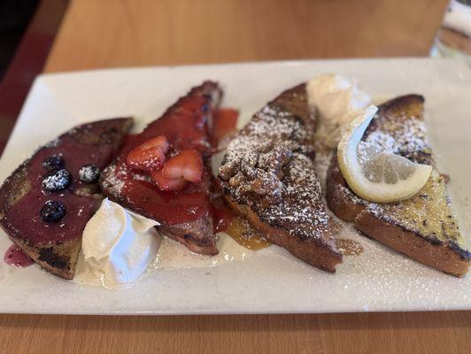 French toast Flight