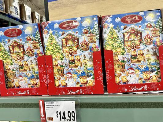 Lindt Chocolate Advent Calendar- this was Buy One, Get One 50% Off