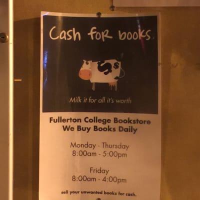 Want cash for your textbooks? Interesting