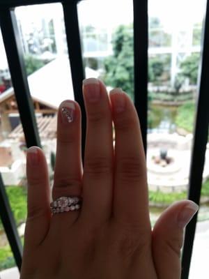 My nails for my wedding day :)