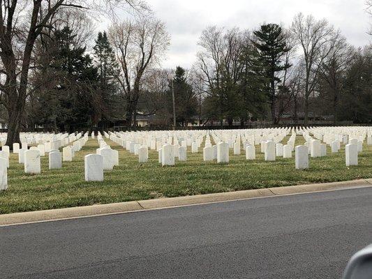 Graves of our fallen heroes