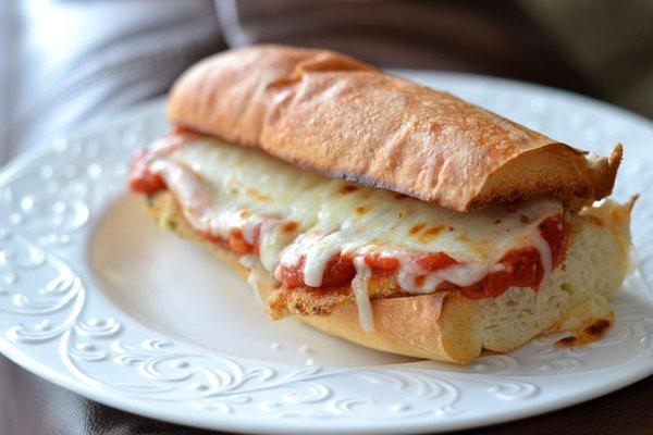 Chicken Parmesan Hoagie