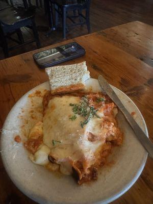 Half order of lasagna