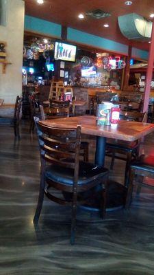 Inside Farley's Pub on Foothills. Clean and comfortable. Service was ok but needs polishing up.