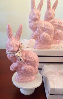 Victorian Easter Bunnies in French White Chocolate