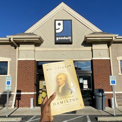 Hamilton book from Goodwill