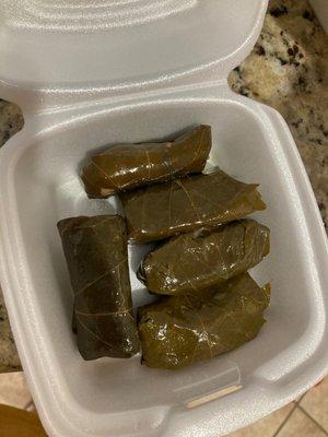 Grape leaves- very good