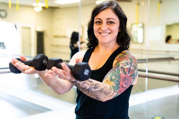 Meet Gina! She is our sculpting queen and teaches mornings at BE.