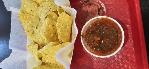 Chips and salsa