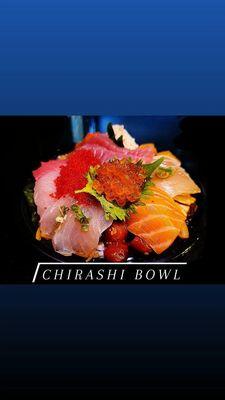 Chirashi Bowl $38