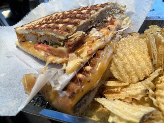 Chipotle Chicken Panini