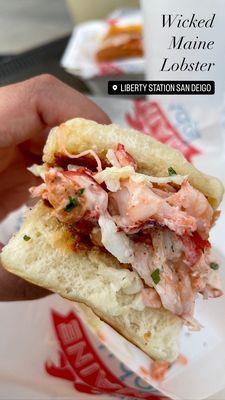 Lobster slider