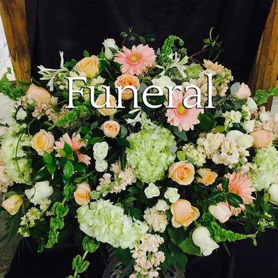 Conveying Love & Sympathy with a memorial of flowers