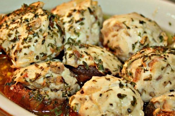 Crabb Family stuffed mushrooms