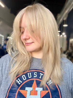 Full bleach out by Katie