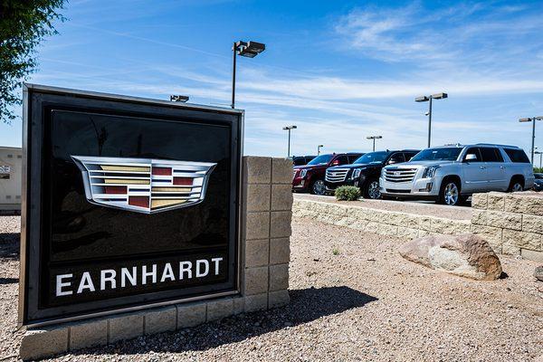 Earnhardt Cadillac on Frank Lloyd Wright Blvd