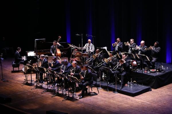 Jazz at Lincoln Center Orchestra with Wynton Marsalis. photo by Mark Sheldon