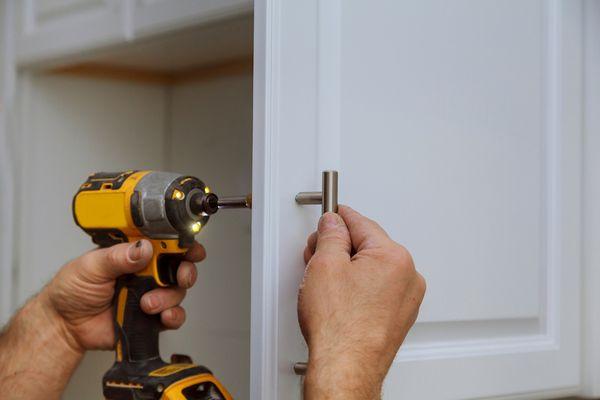 Installing Cabinet Door Hardware