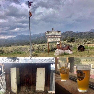 Craft beer at Grumpy Bear Saloon.