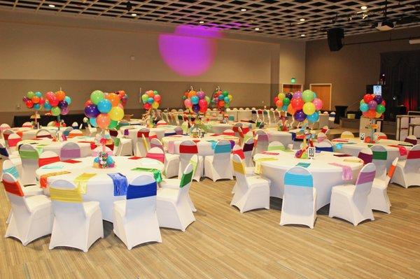 Bat Mitzvah Party Set-up