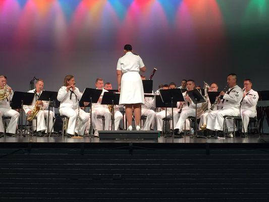 The navy band