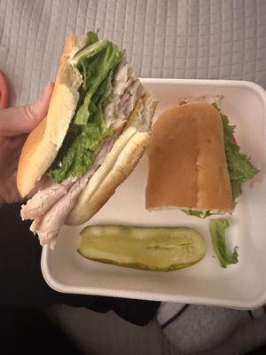 Turkey sandwich