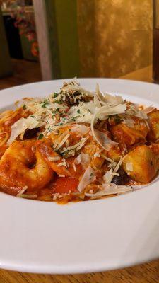 Shrimp Capellini Toscana