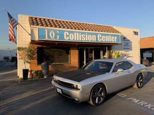 Front end repair on a challenger!