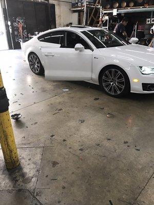 2014 Audi A7 sound upgrade done and completely different sound amazing