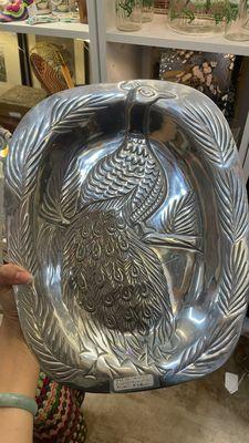 Pewter dish