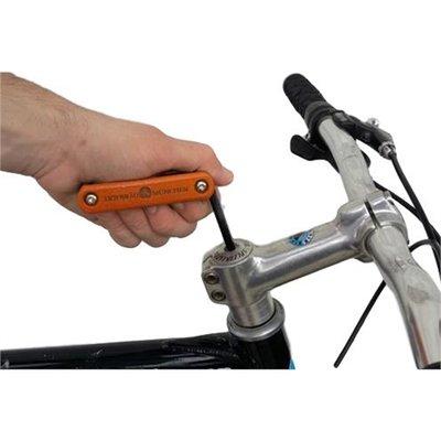 A useful and beautiful bike accessory, this German Beech wood framed bike tool is incredibly useful.